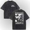 Everything Is Temporary Design , Acid Wash Tee, Oversized Unisex Graphic Shirt,