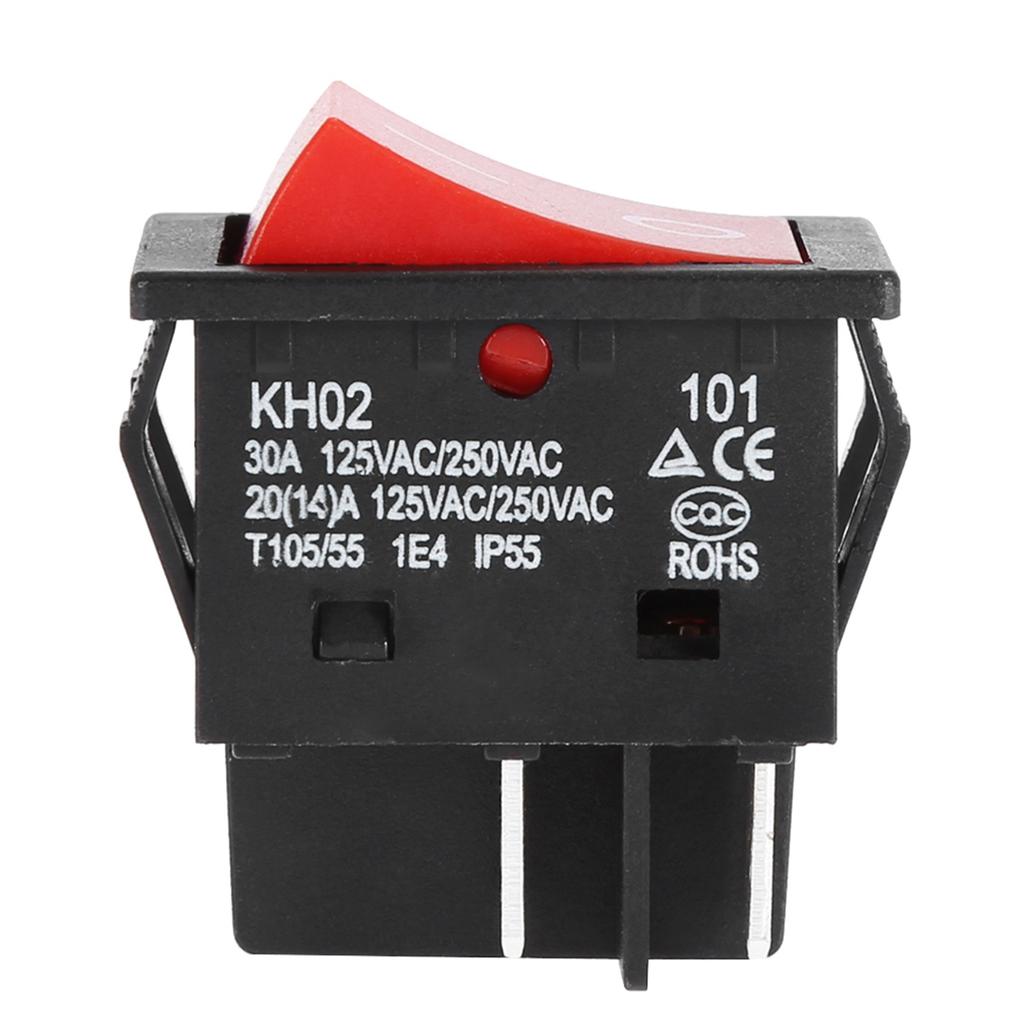 Saldatrice 30A Macchina per Saldatura 4 Pin Tipo Barca ONCelsiusOFF Interruttore a Bilanciere   (1pcs)