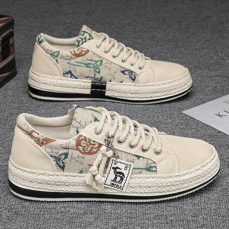 Fashion Men's Spring Summer Breathable Trendy Casual Lightweight Shoes Simple Comfortable Versatile Men's Shoes for Daily Use