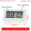 Mini LCD digital thermometer used for freezer temperature - 50-110℃ refrigerator thermometer indoor and outdoor waterproof probe