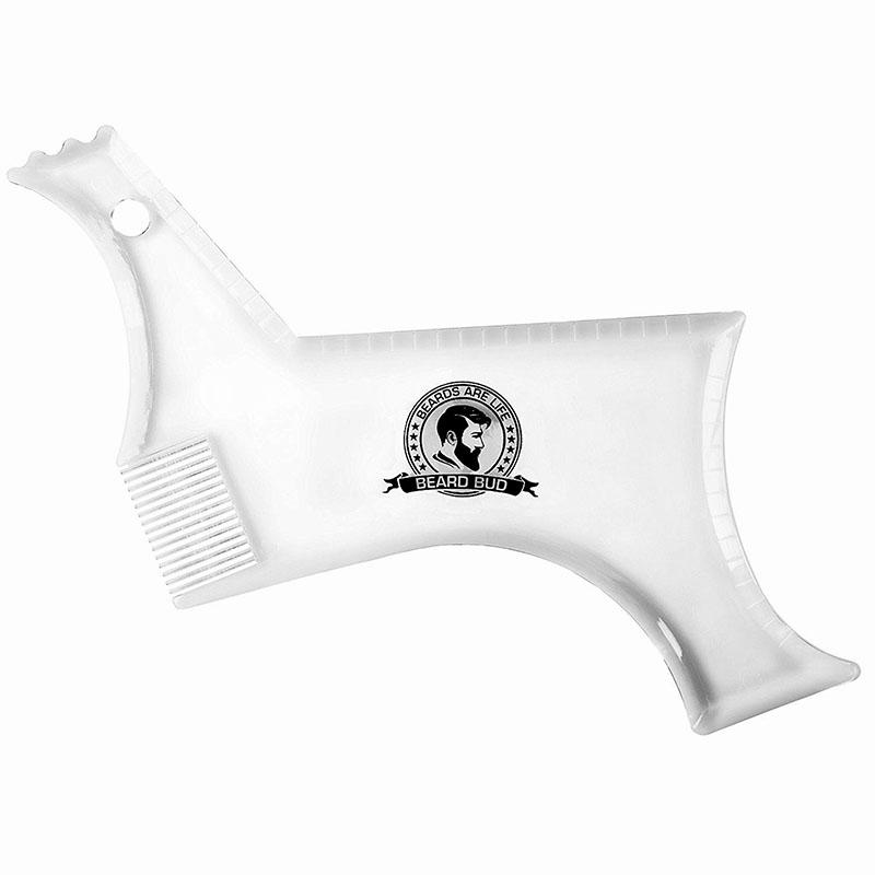Herren Bartkämme Formung Styling Schablone Kamm Transparent Für Haartrimm Bärte