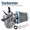 ATV Carburetor PZ19 19mm Carb with Air Filter Fuel Filter for 50cc 70cc 90cc 110cc Dirt Bike ATV Scooter Moped Quad Motorbike
