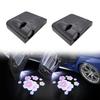 2pcs Universal Honda Radio Car Logo Light LED Welcome Ride Vellfire Door Curtain Light (Cherry Blossom)