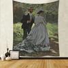 Oil Painting Style Background Tapestry Bedroom Living Room Tapestry Home Wall Decoration Tapestry