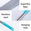 Extendable Pole Stainless Extra Long Feather Duster Bendable Head And Long Handle for Cleaning Ceiling Fans Blinds Furniture