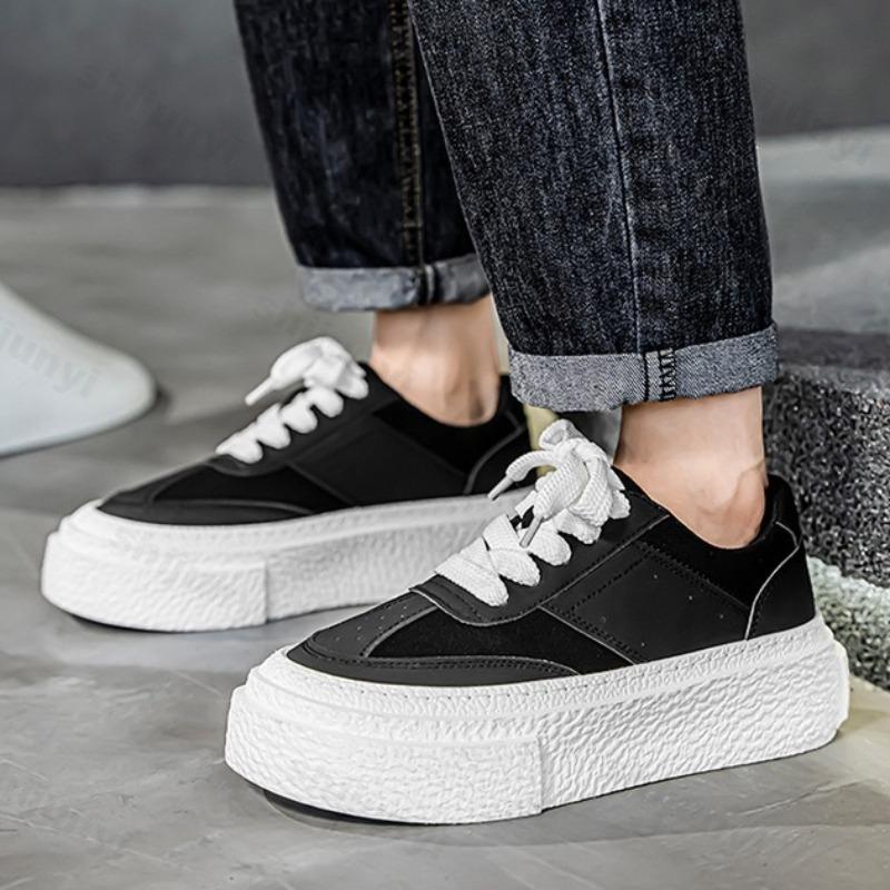 Fashion Men's Mesh Breathable Thick Soled Casual Sport Shoes 2025 Autumn New Low Top Comfortable Fashion Trend Versatile Chunky sneakers