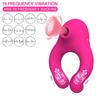 10 Frekvens sugande Vibrator Sex Shop Penisring Clit Sucker Cock Ring Vuxenprodukter Pung Massager Sexleksaker för par