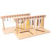 Baby-Spielzeug, Montessori-Mathe-Spielzeug, bunte Perlen, Treppenaufhänger, farbige Perlen, Treppen, 1–20, Kinderspielzeug für Kinder, frühes pädagogisches Lernen