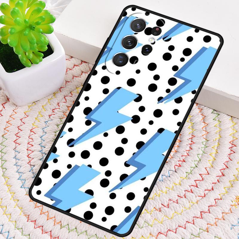 Blitz Polka Dots Stern Niedliche Silikon Handyhülle Für Samsung Galaxy note 10 pro S26 S25 S24 S23 S22 S21 Plus Ultra Capa Cover