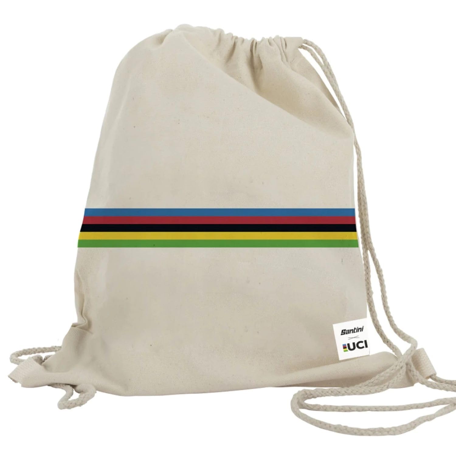 

Santini Packing Organizer Cotton String Bag, Natural/Arcenciel