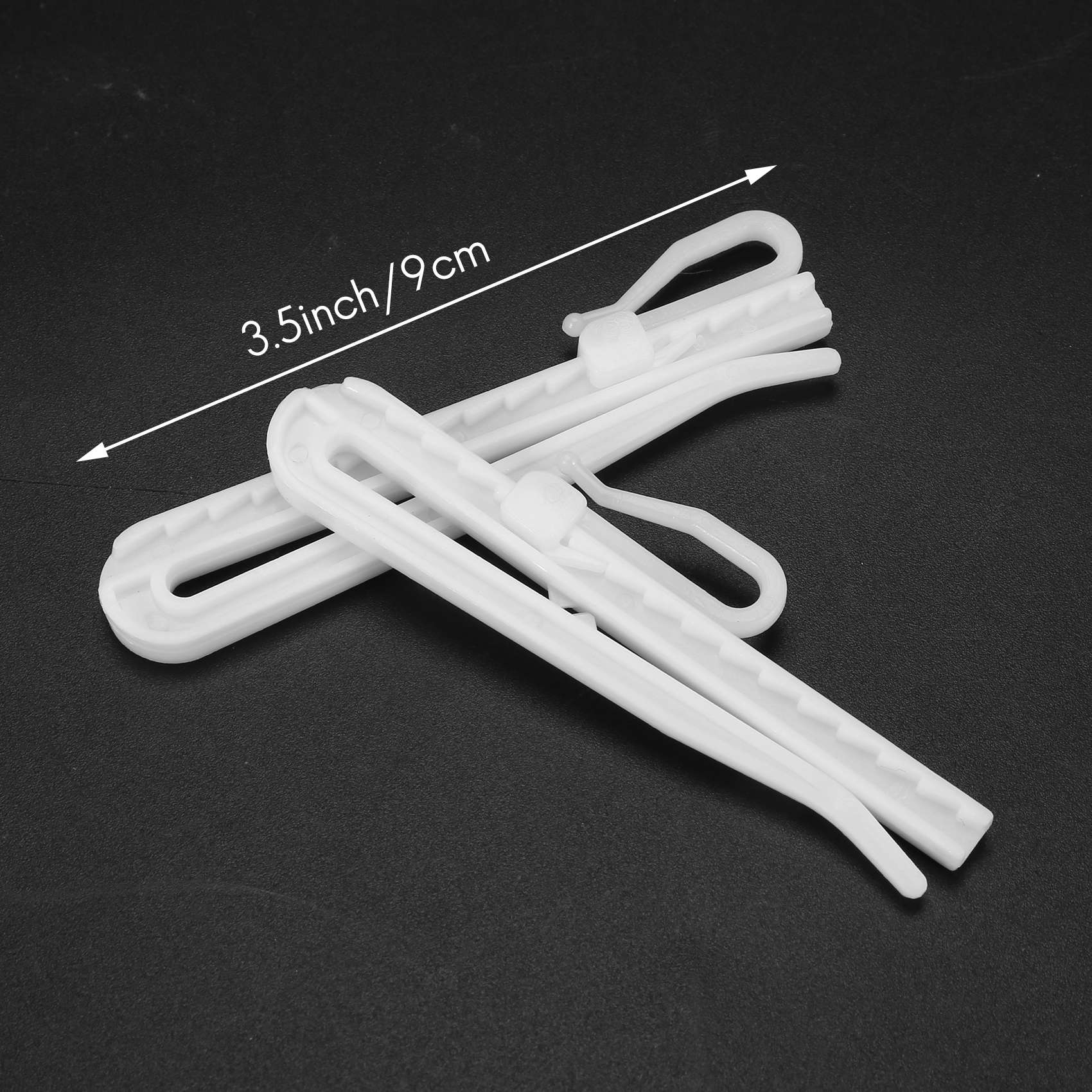 

BHBL 200PCS Plastic Curtain Hanging Hooks Stereo Window White Plastic Adjustable Height Curtain Accessories for Hang Ceiling 9cm China Mainland