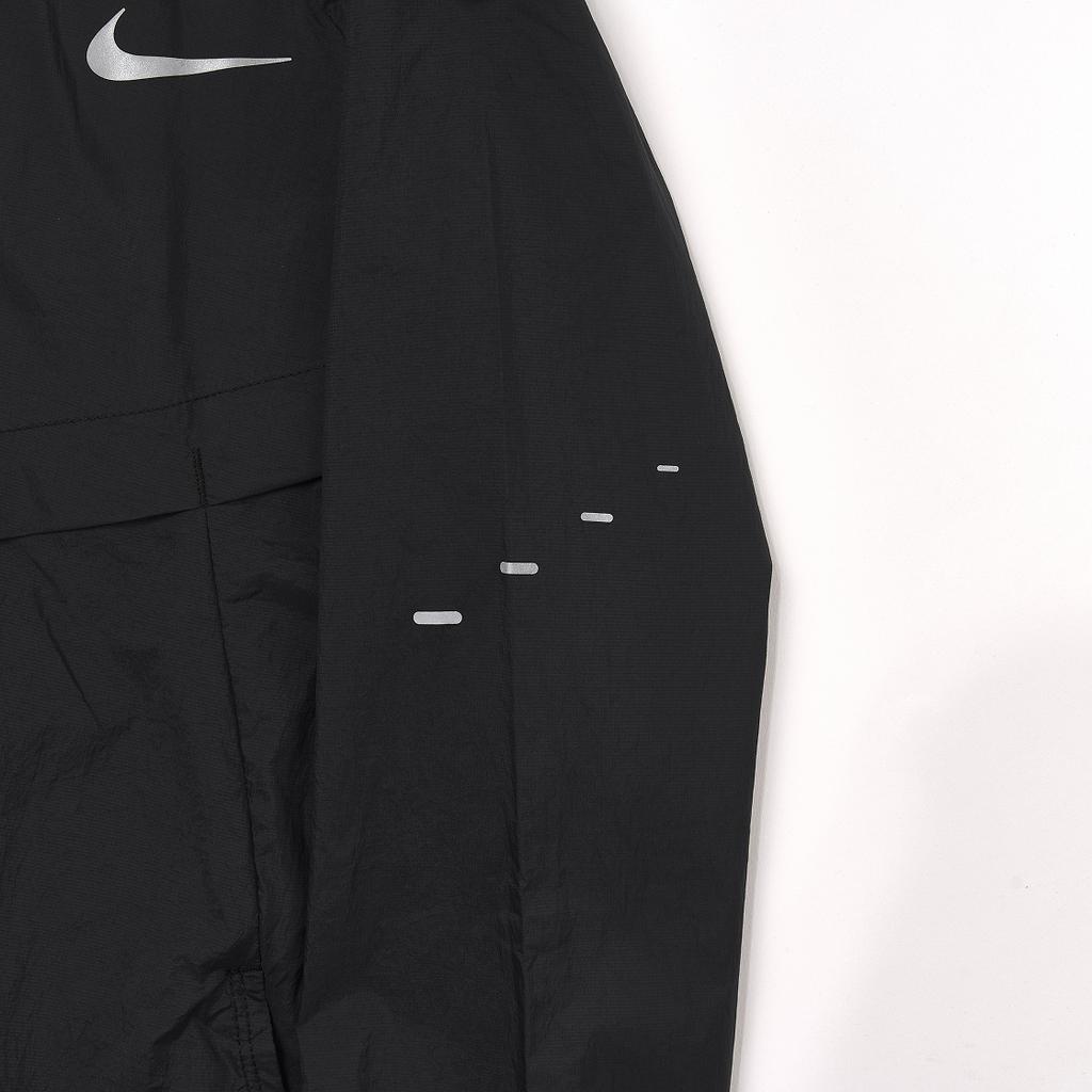 Nike Solid Color Hooded Long Sleeve Zip Jacket Men Jackets Black HV4549010