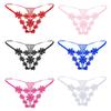Sexy See Through Women Flower Hollow Low Rise Briefs Underwear T-back Gift