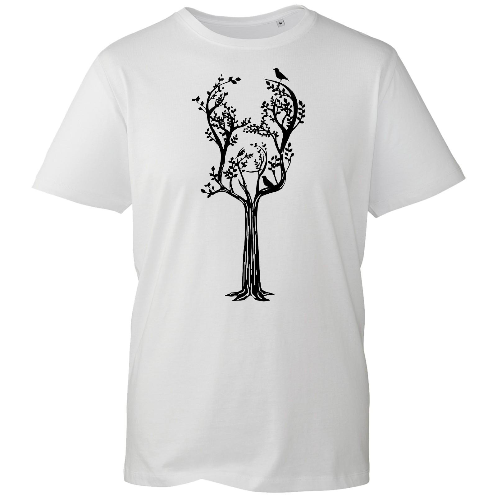 Guitar Acoustic Tree T-shirt Music Lovers Guitarist Top Men s Unisex Gift Tee S