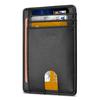 Card bag Men's RFID anti-theft brush European and American card bag Men's  card holder