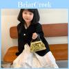 Stylish Kids Handbag Fashionable Solid Color Pu Crossbody Bag For Boys And Girls