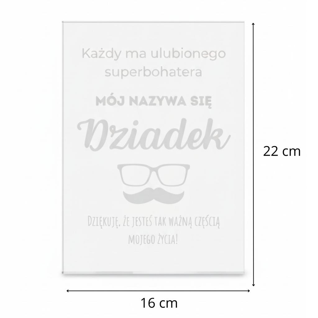 Statuetka Dla Dziadka Prezent Tabliczka Na Dzień Dziadka [Tabliczka2]