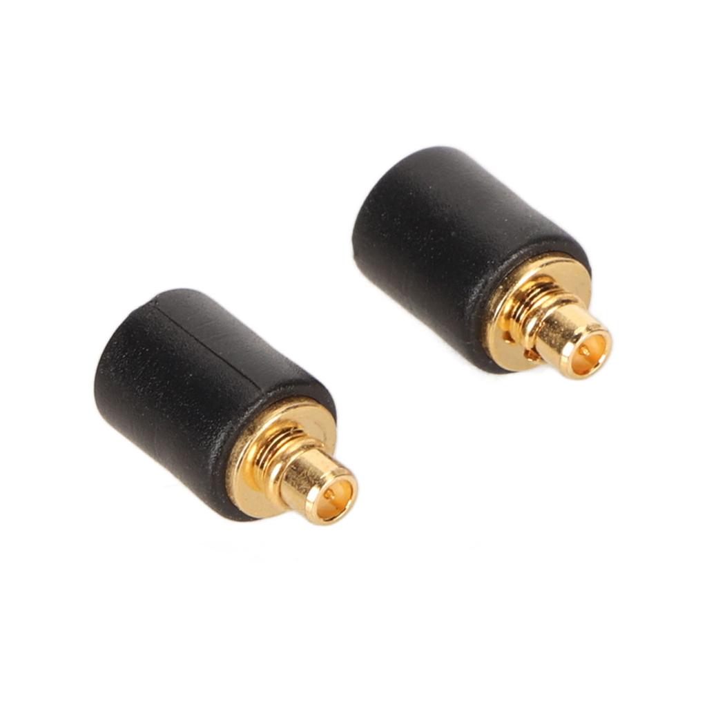 2 Stück MMCX-Kabeladapter Ersatz-MMCX-Kabel verbunden mit für Sennheiser IE300 IE600 IE900 AKG N30 N40 N5005 Schwarz