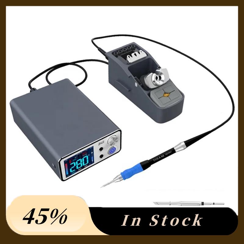 A60Z Top Electric For SMD BGA Repair T3B Intelligent Soldering Station With Handle Welding Iron Tips Electric Set US Plug T3B-T1