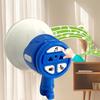 Mini Megaphone Toy with Bead Chain Loud Bullhorn Keychain Pendant Toddlers Boys Girls Recording Loudspeaker Educational Musical Instruments Toy
