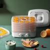 220v 50Hz 5 Layers Food Dehydrator Fruit Vegetables Herb Meat Dryer Food Electric Drying Machine DIY Pet Meat Snacks For Home New