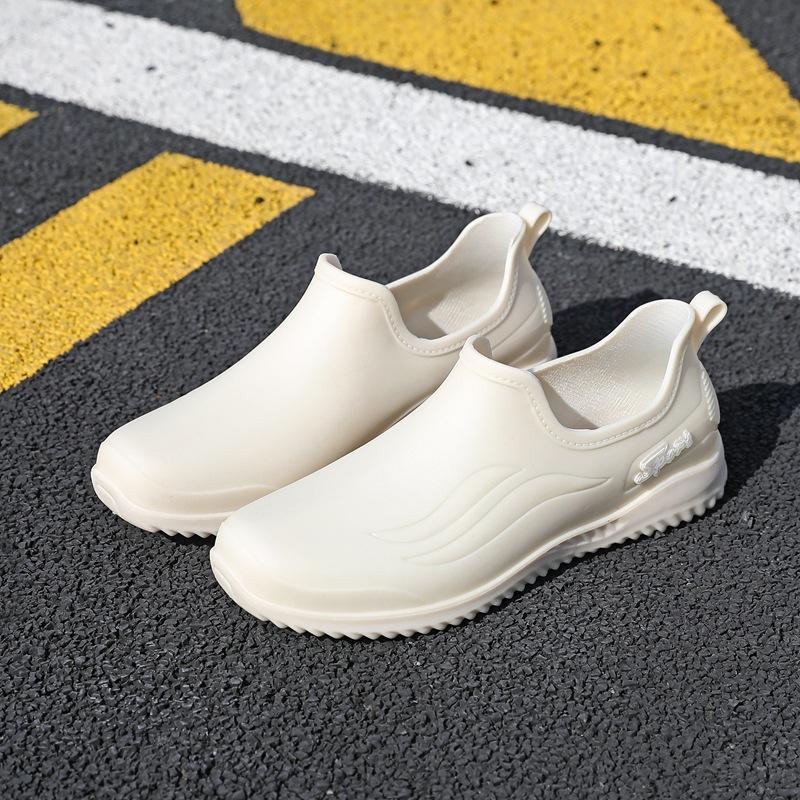 

Водонепроницаемая нескользящая и дезодорирующая мужская обувь шеф-повара, низкий верх, неглубокий вырез, водонепроницаемая обувь, резиновые сапоги, короткое голенище, нескользящая и износостойкая, для кухни 37