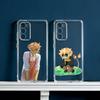 M-Mushroom Oasis Phone Case For Samsung Galaxy S24 S25 S23 S22 S21 Plus S24 S25 Transparent Cover Case