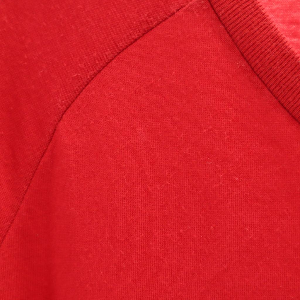 adidas Originals Tričko s krátkym rukávom a logom Trefoil M Červené Pánske Použité