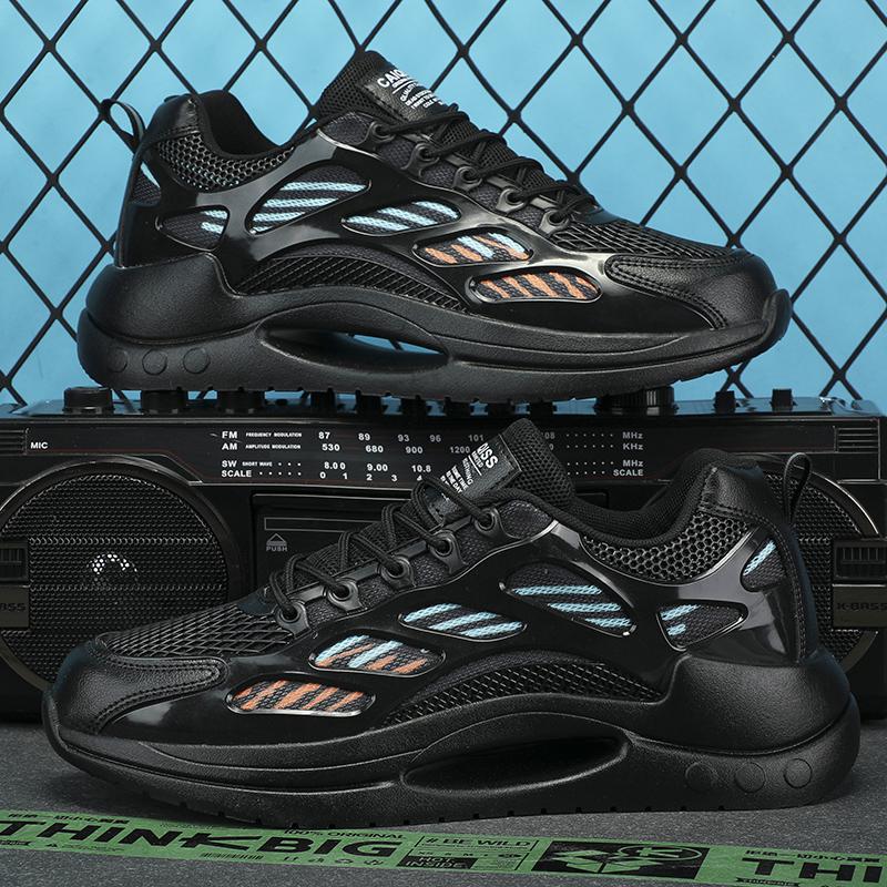 

Осень и зима новая мода персонализированные кроссовки повседневная обувь обувь для пар дышащие и удобные папины кроссовки трендовая мужская обувь 44