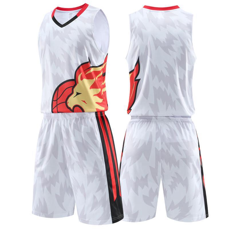 

Zhanming Custom Basketball Uniform Set
