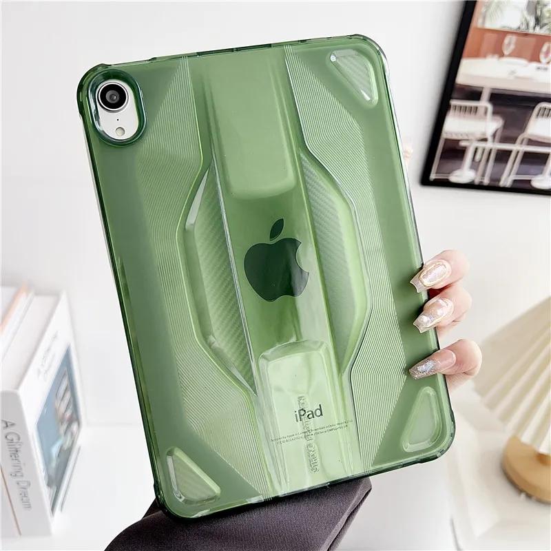 Étuis de Tablette Transparents pour Nouveau Ipad A16 Air M3 M2 Pro 11 M4 5 6 7 8 9 10 11ème Mini 7 6 5 4 A17 Pro 10,2 Pouces Coque Arrière