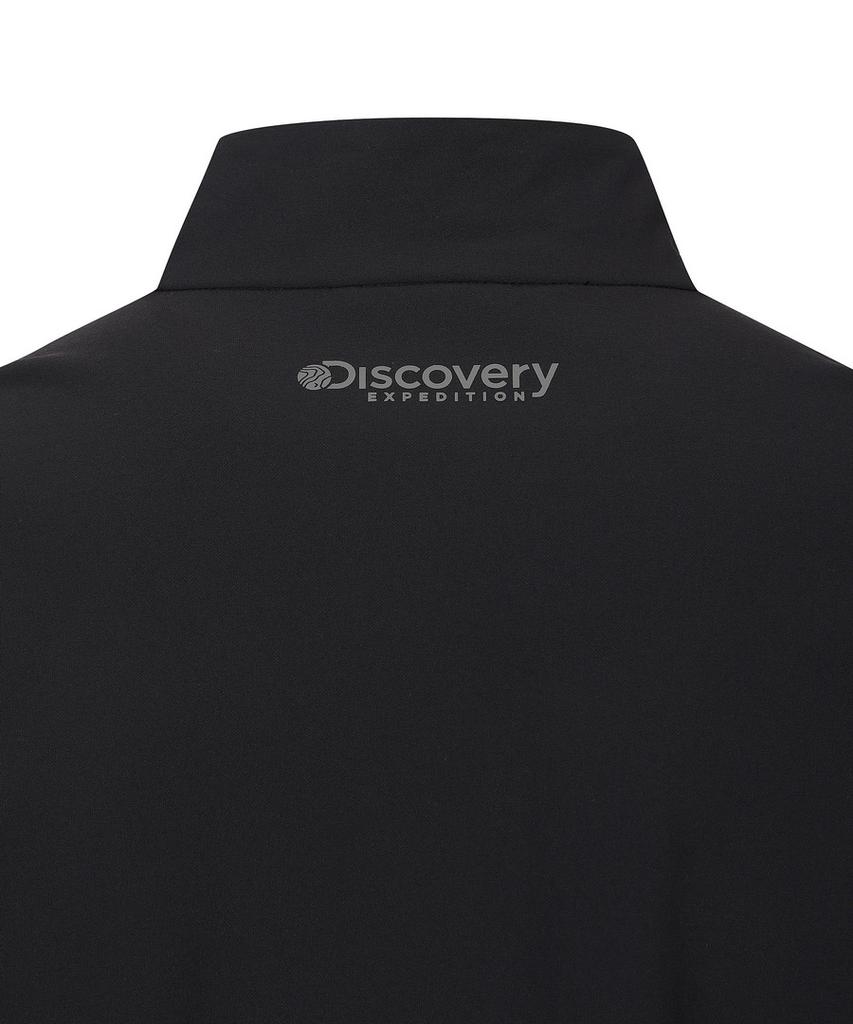 Discovery Expedition Men'S Essential High-Neck Softshell Jacket (Black)