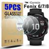 Gehärtetes Glas für Garmin Fenix 8 7 7S 7X 6 6S 6X Pro Saphir HD Displayschutzfolie für Fenix 8 43/47/51mm 7S 7X Smartwatch 7