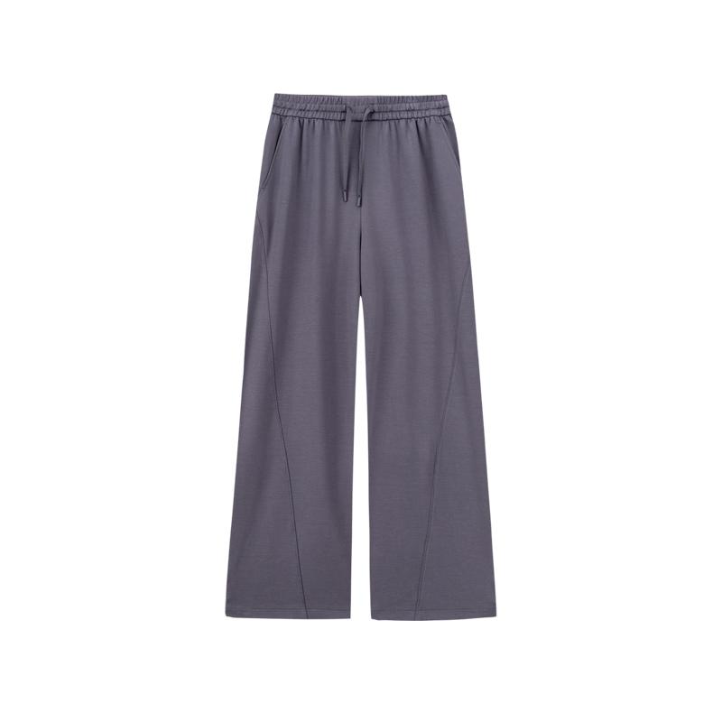 Anta Comfortable Versatile Quick-Drying Straight-Leg Pants Women bottoms Lime 162628306U-2 S