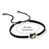 Natural Moonstone Obsidian Bracelet Unique Design Cat Charm Bangle Handwoven Wrist Link Chain Party Accessories for Girl