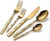 Stainless Steel Tableware,diamond Shaped Handle,dessert Spoon, Restaurant Steak Knife, Thickened Food Knife and Fork Cutlery Set