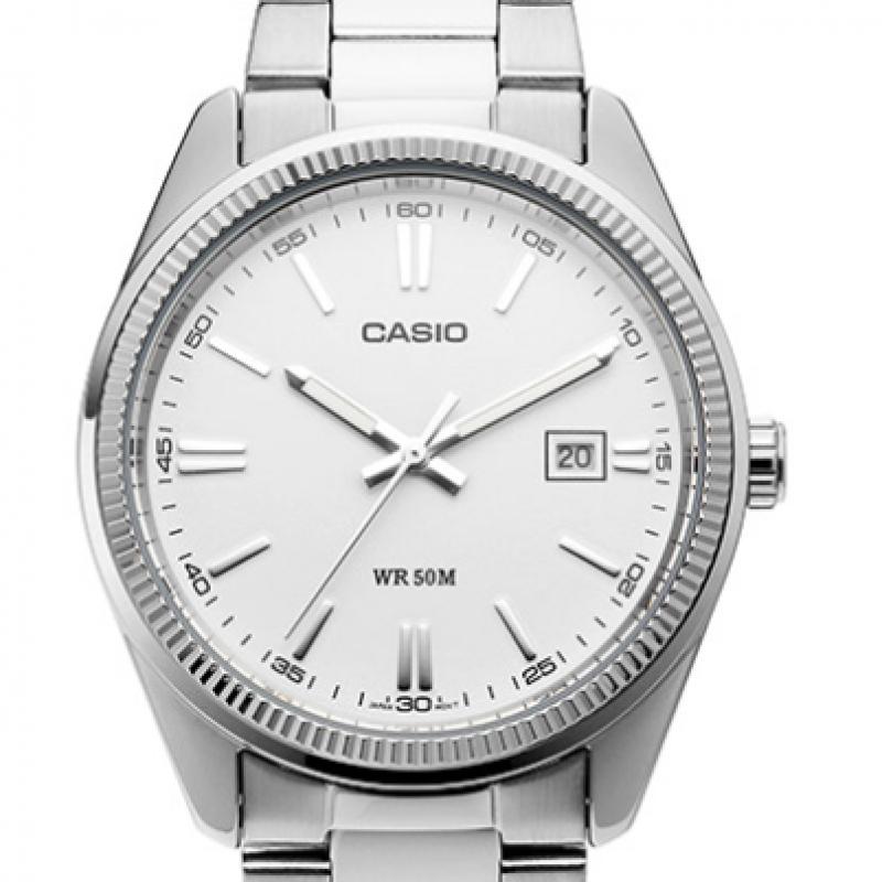 Casio Mtp 1302d 7a1vdf  Mtp 1302d 7a1  Relógio Analógico Sat Estudante Masculino Metal