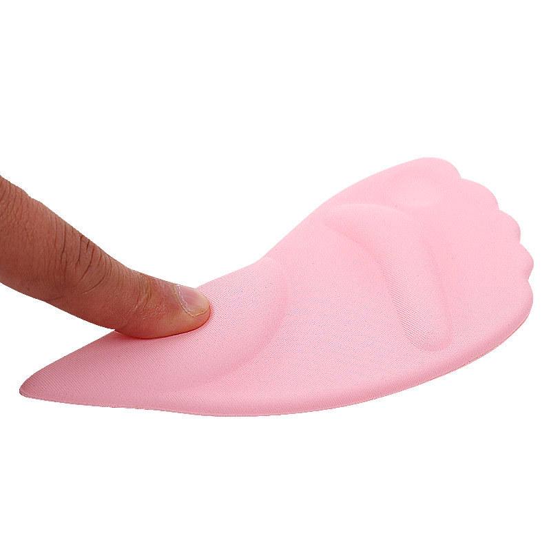 2-in-1 Women's Non-Slip Half Pad Forefoot & Arch Support Insole for High Heels