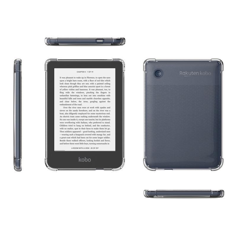 Transparent Airbag Protective Case for Kobo Clara 2E - 2024 Edition