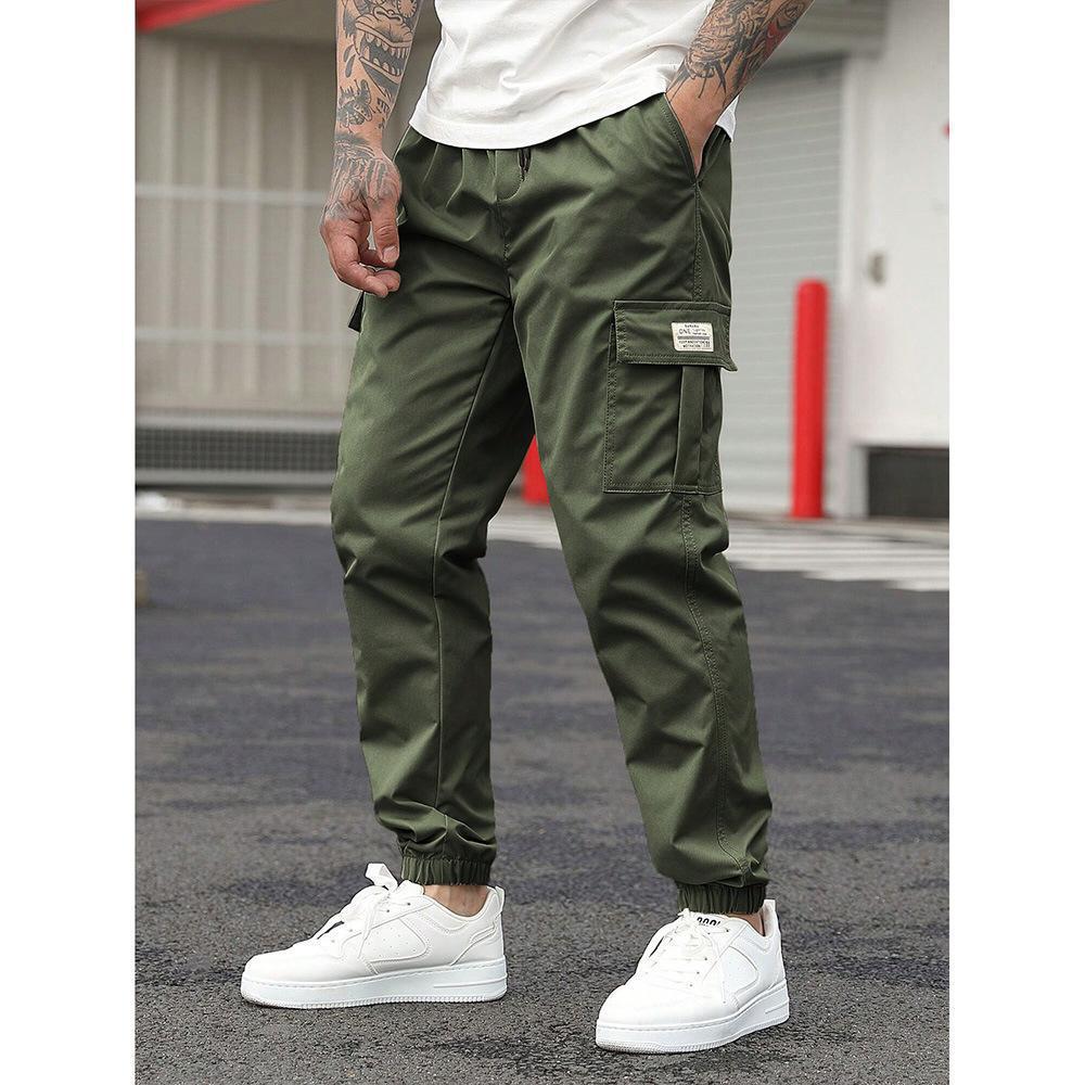 Tooling Multi-pocket Trousers Woven Casual Pants Tights