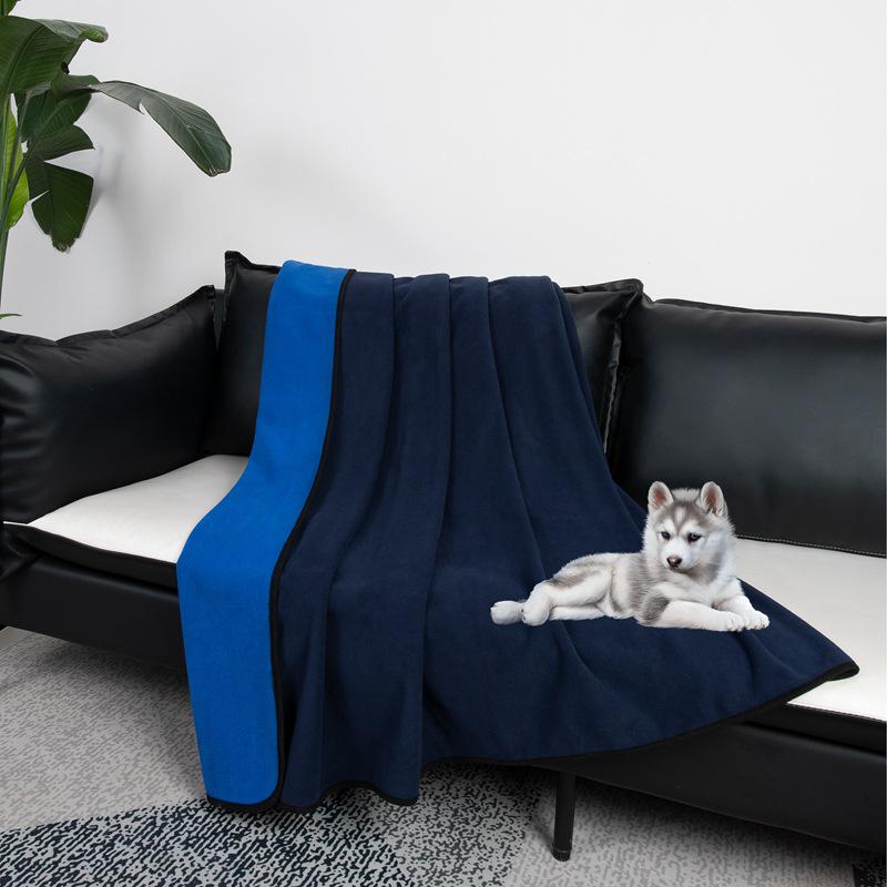 Waterproof, Washable Four-Season Polar Fleece Pet Mat Blanket for Cats and Dogs