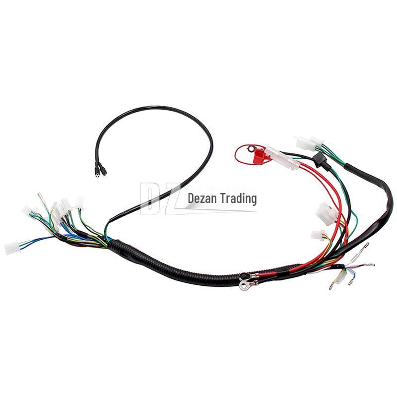 Beach Car ATV Little Bull 50-125CC Motorcycle Wiring Harness Loom