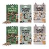 DIY Origami Animal Kit Cute Paper Kitten Origami Set 3D Dog Cat Dinosaur Paper