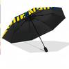 8 Rib Auto Folding Umbrella Fenerbahçe FC Print Custom Name Text Portable Rain Gear