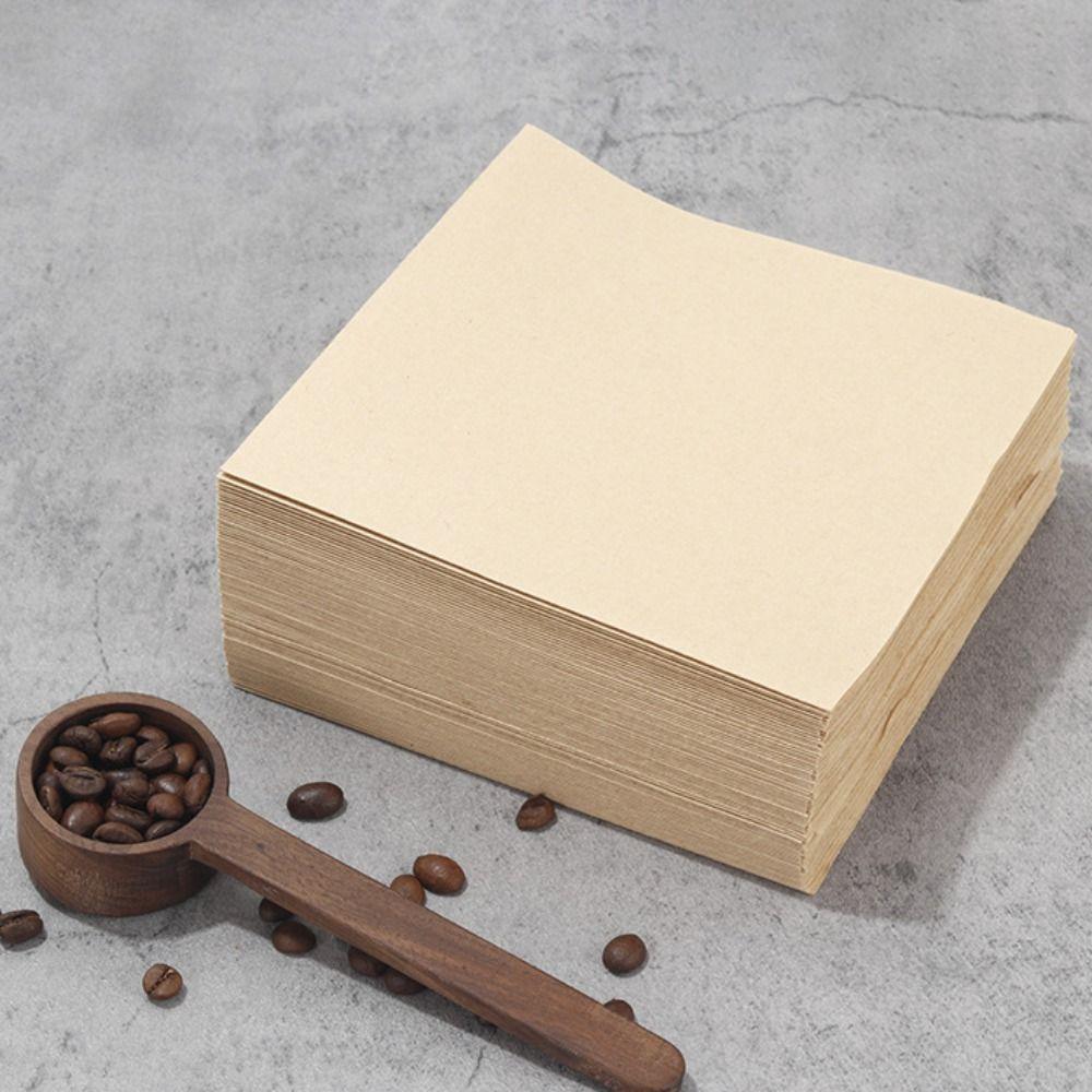 40 Stück Faltbare Quadratische Kaffeefilterpapier Einweg Kaffeemaschinenpapier Outdoor