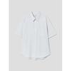 Oxford Oversized Short Sleeve Shirt Light Green