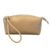 Large Capacity Vegetable Tanned Leather Handbag Light Luxury Simple Design Shell Clutch Bag Lightweight Leather Clutch Bag
