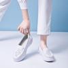 Nurse Shoes Women's Soft Sole Breathable Non-slip White Cowhide Medical Work Shoes Spring and Summer Casual Versatile Thick Sole