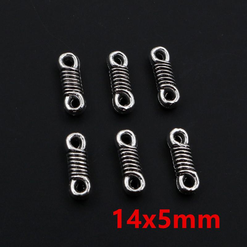 20pcs Alloy Metal Boho Charms Connector Pendants Vintage Style Antique Silver Plated Craft DIY Jewelry Making Accessories