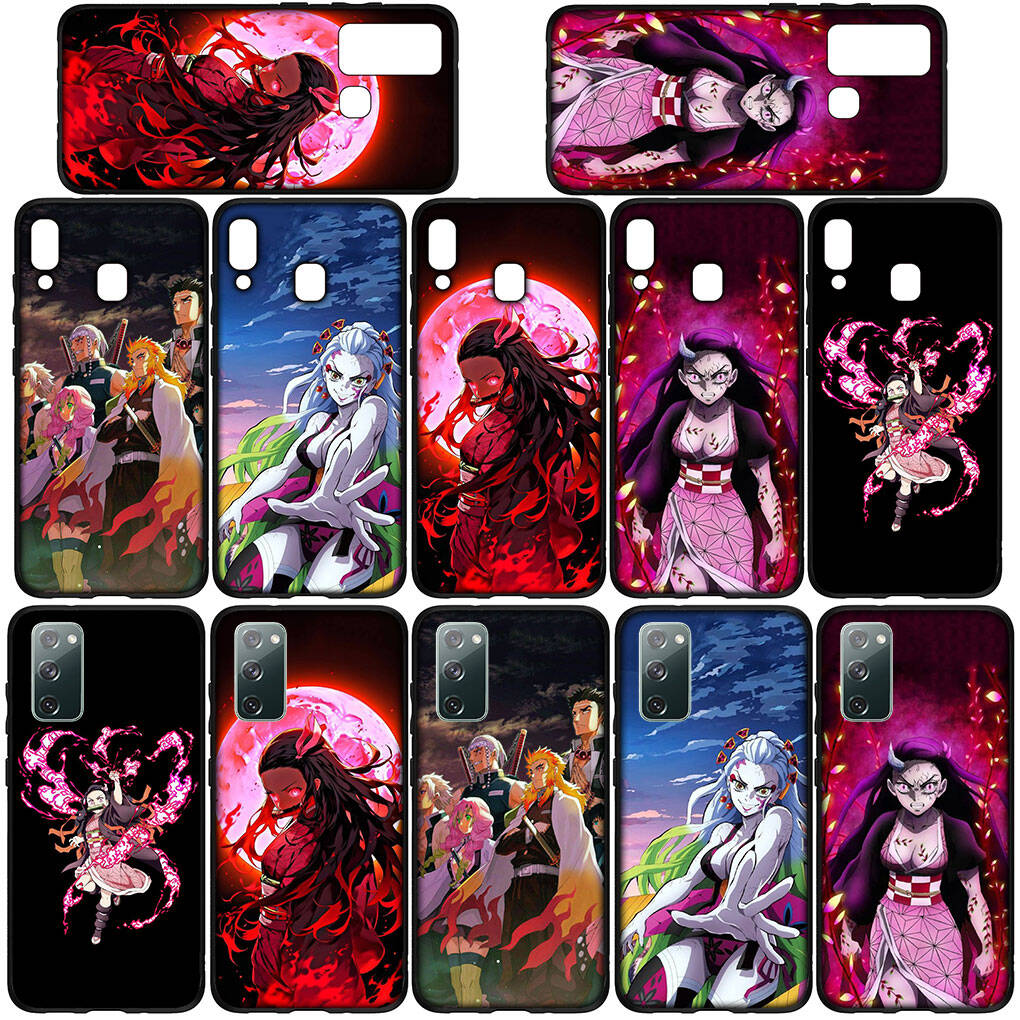 Phone Case for iPhone 17 16 15 Plus Huawei P30 P20 Lite Redmi Note 14 12 11 13 Pro Max OPPO A60 A80 A40 A38 Daki Gyutaro Nezuko Demon Slayer Tanjirou